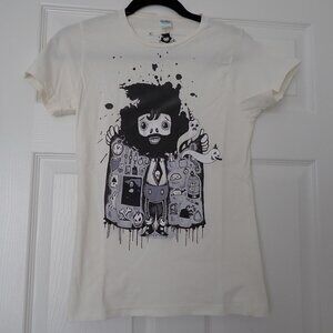 2000s Threadless emo nostalgia t-shirt